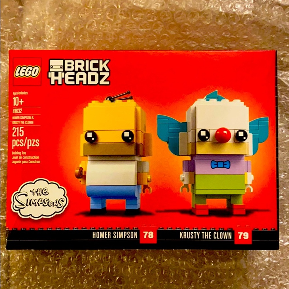 LEGO BrickHeadz #78/79 Homer and Krusty The Clown